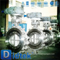 Didtek Triple Offset Lug Type Stainless Steel Butterfly Valve With Lever